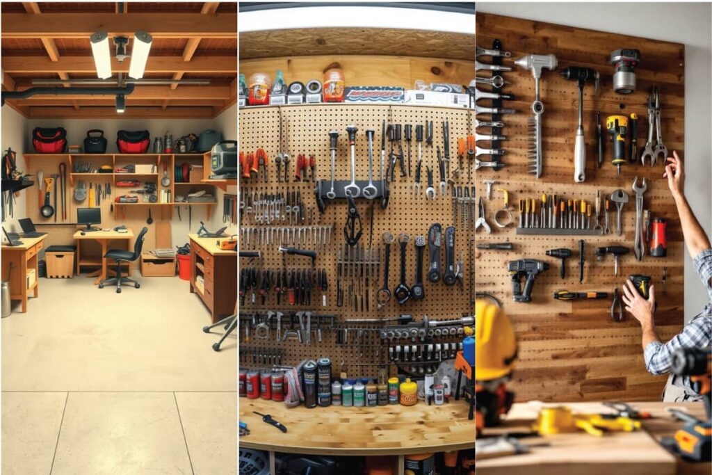 Tiny Garage Workshop Layout Ideas
