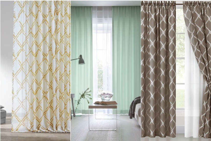 best curtains for white walls