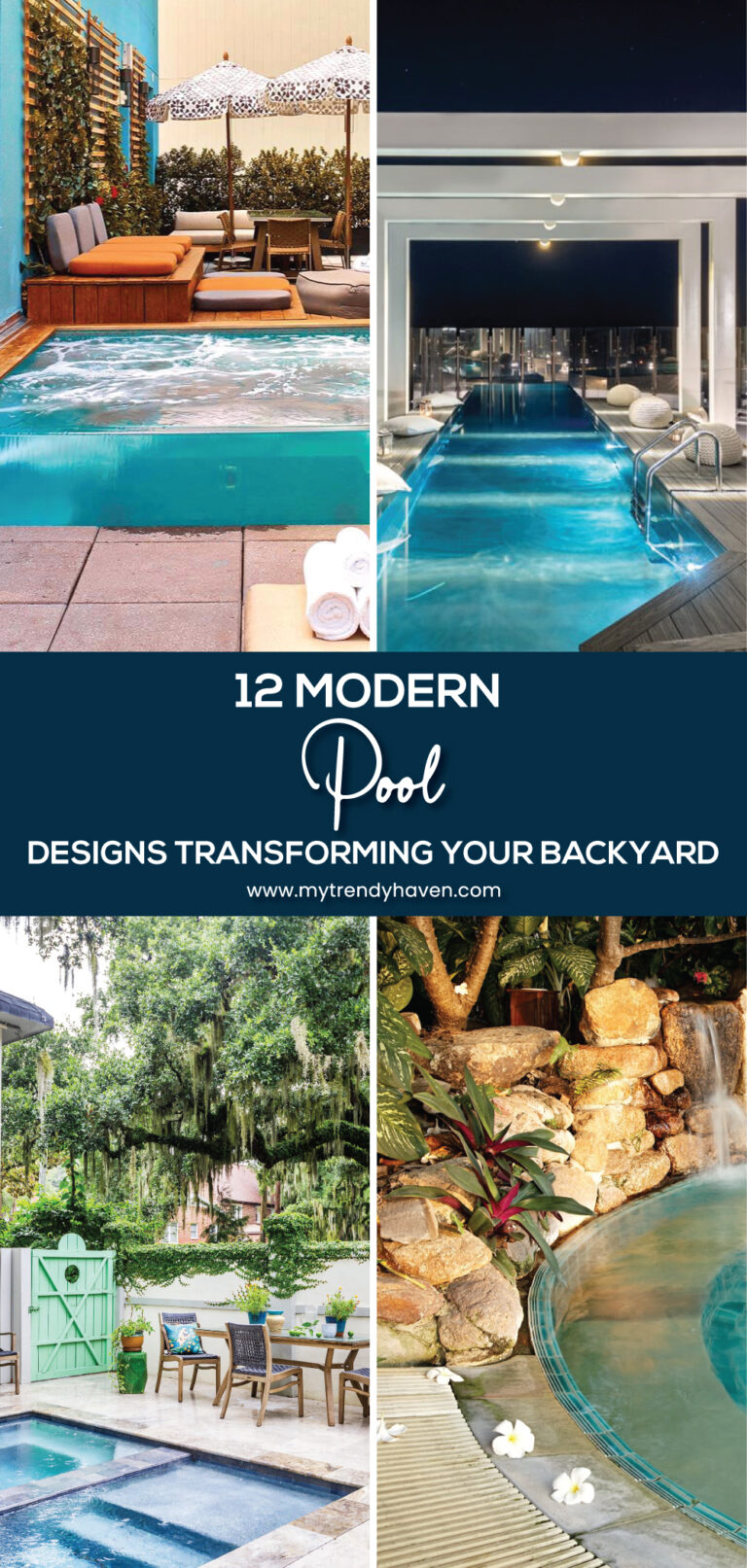 Modern Pool Designs Transforming Your Backyard