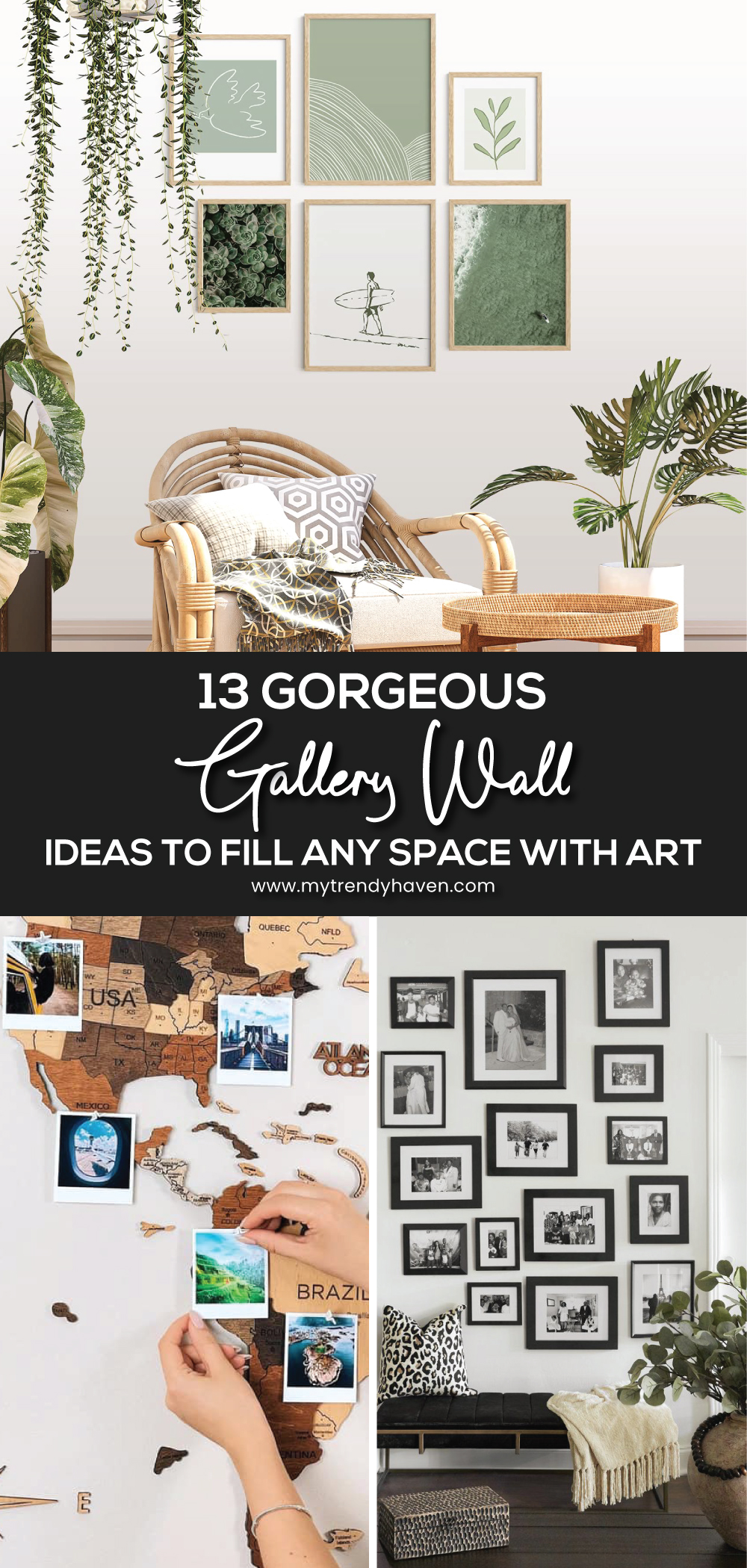 Gorgeous Gallery Wall Ideas to Fill Any Space with Art