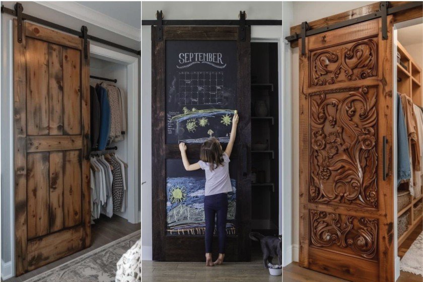 Barn Door Closet Ideas for a Rustic, Space-Saving Accent