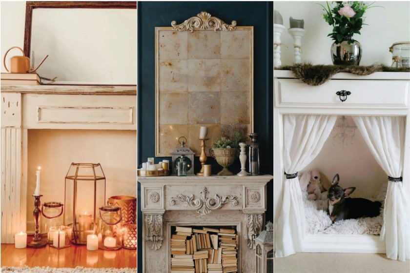 Unique Ideas For An Unused Fireplace