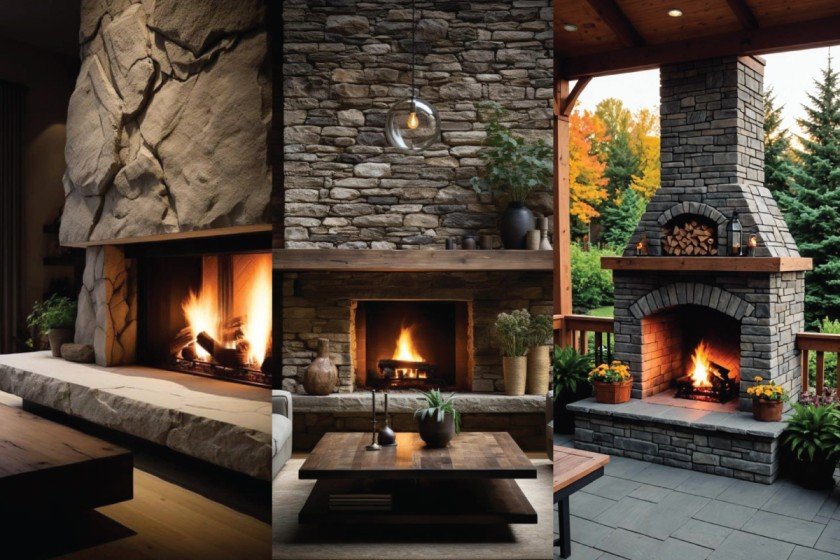 30 Stunning Stone Fireplace Ideas for Your Home