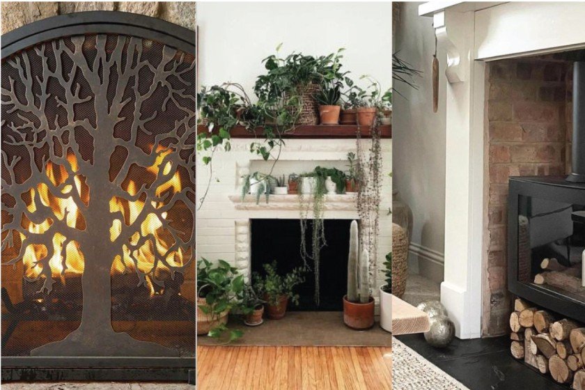 Modern & Stylish Ideas to Put Your Empty Fireplace into Use