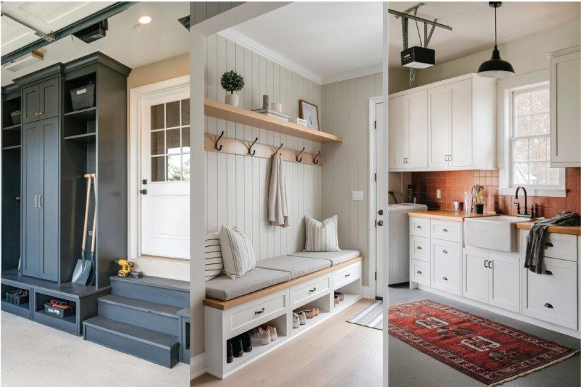Declutter Your Garage with These Inventive Garage Mudroom Ideas