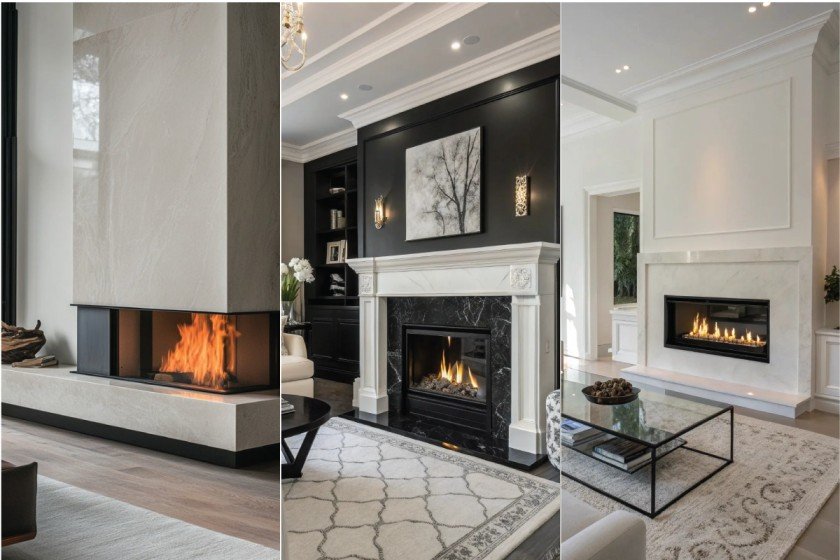 Modern Gas Fireplace Ideas
