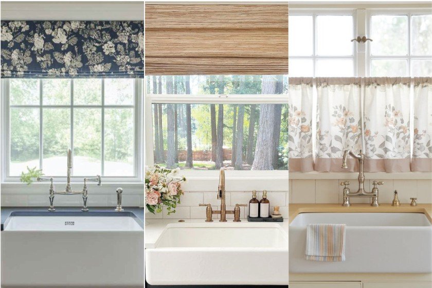 kitchen window curtains