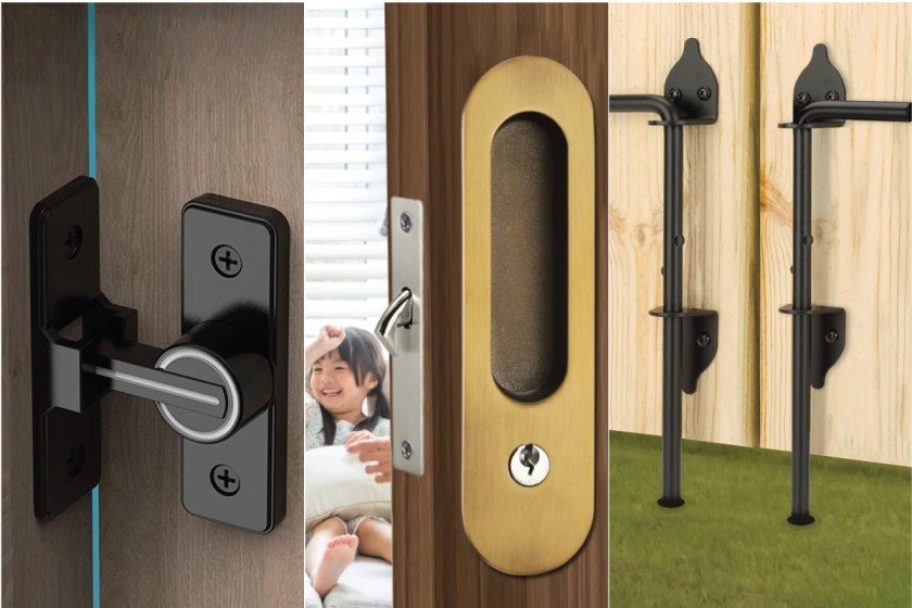 Barn Door Locks Ideas
