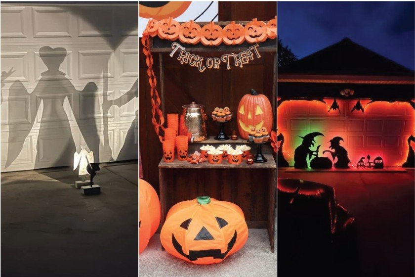 Garage Halloween Decor Ideas