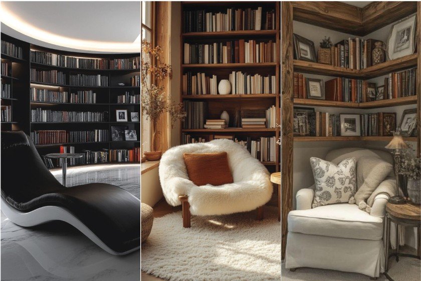 home library ideas cozy