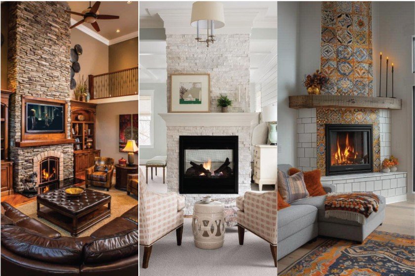 Living Room with Fireplace Ideas