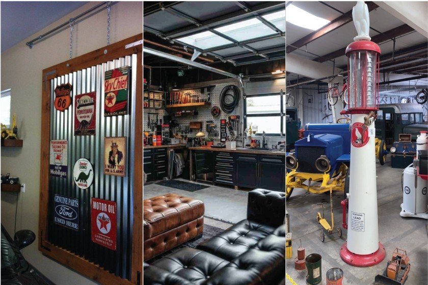 Vintage Garage Decor Ideas