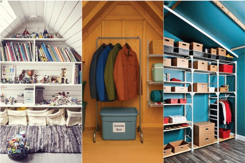 Clever Attic Storage and Organization Ideas