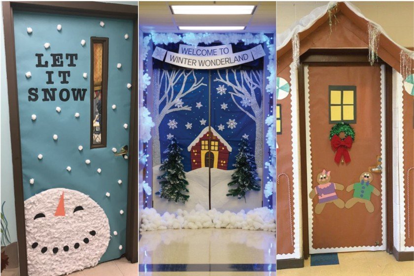 Winter Classroom Door Ideas