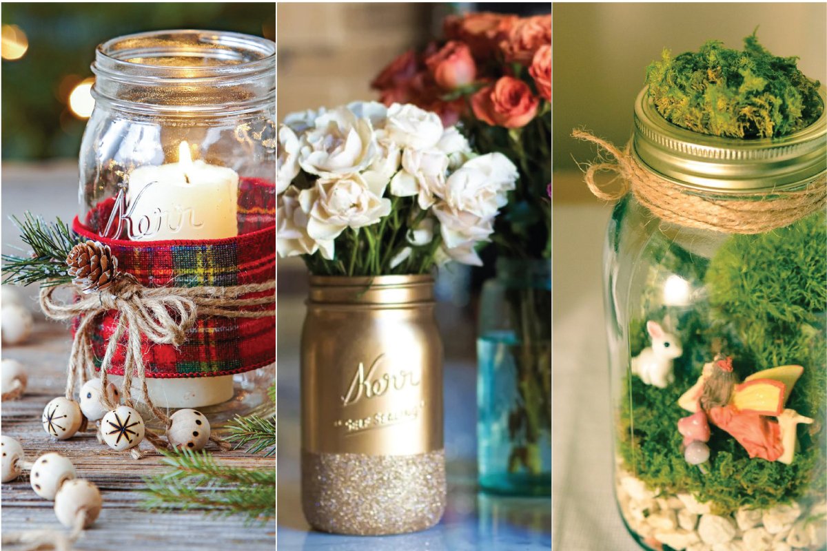 Mason Jar Centerpiece Ideas for Weddings