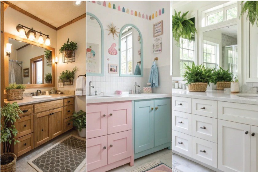 Bathroom Cabinet Colors