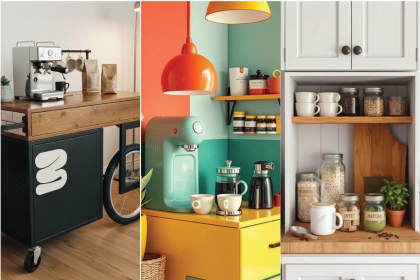Coffee Bar Ideas for Small Spaces