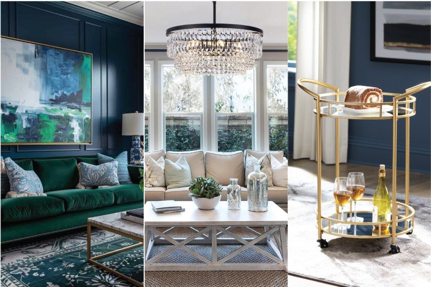 living room and dining room combo