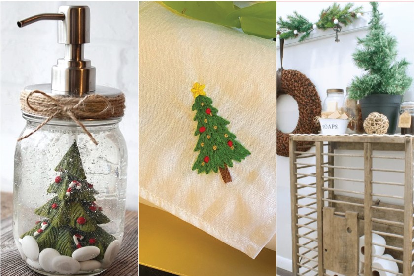 Christmas Bathroom Decor