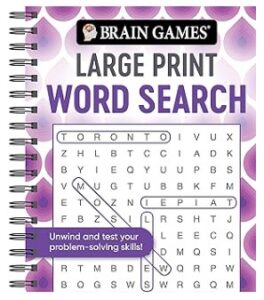 Brain Games - Large Print Word Search