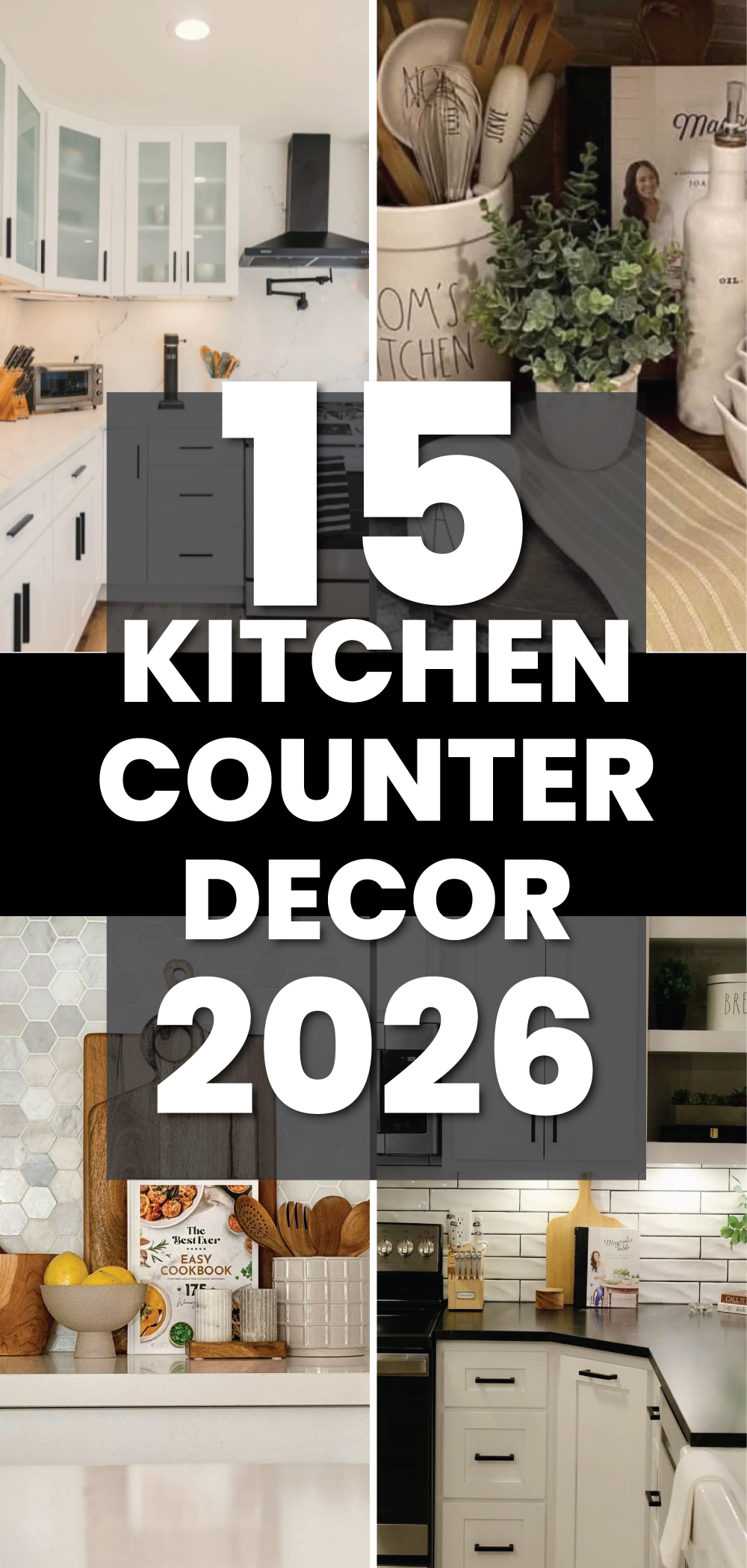 Kitchen Counter Decor 