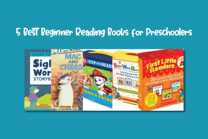 5 Best Beginner Reading Books for Preschoolers