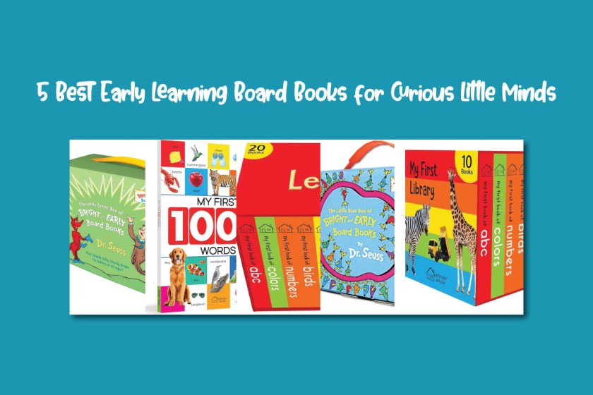 5 Best Early Learning Board Books for Curious Little Minds
