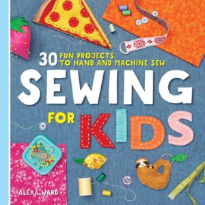 Get crafty with super fun sewing projects for kids ages 6 to 9! From an adorable Needle House to an awesome Pizza Pencil Case, there are so many things that can be sewn with just a needle and thread. Packed with beginner techniques for both hand sewing and machine sewing, Sewing for Kids takes you stitch-by-stitch from threading a needle to making your own Fingerless Gloves. Get started with the ins and outs of hand sewing, like how to tie a knot or sew a whipstitch, and before you know it, you'll be sewing on a sewing machine! Wow your friends with your own hand-sewn Fruit Purse―then, take your sewing up a notch with machine projects like a Winter Beanie and Shark Tail Blanket. Sewing for beginners―Start stitching with easy-to-understand techniques, safety rules, basic stitches to build on, and tips for filling your sewing kit. Something for everyone―These fun and funky hand-sewing and machine-sewing projects increase in difficulty so you can get comfortable sewing and then practice your skills. So much to choose from―Have a blast sewing handmade goods, like a Sloth Backpack Charm, a Tic-Tac-Toe Pillow, and a Beanbag Chair―and customize your crafts with tips to make them your own. With this sewing book for kids, you'll have tons of fun and learn an impressive skill you'll use for the rest of your life.