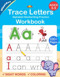 Trace Letters Alphabet Handwriting Practice workbook for kids Preschool writing Workbook with Sight words for Pre K, Kindergarten and Kids Ages 3-5. ... Words & Math for Preschool & Kindergarten)