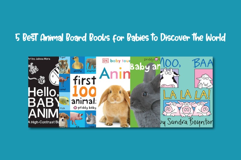 5 Best Animal Board Books for Babies to Discover the World