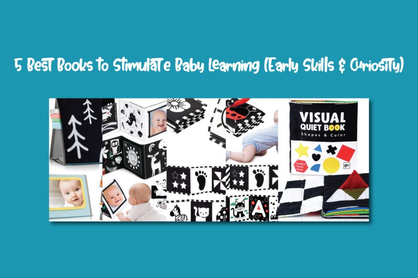 5 Best Books to Stimulate Baby Learning (Early Skills & Curiosity)