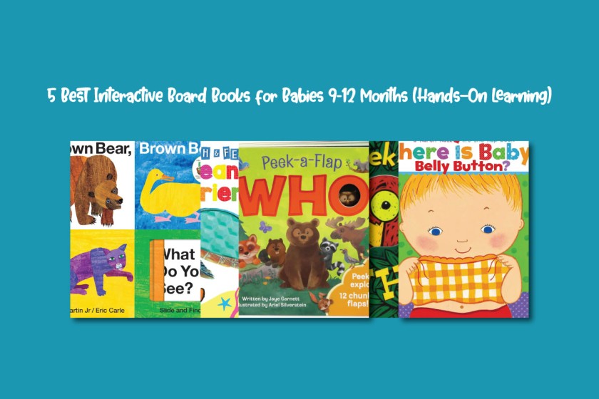 5 Best Interactive Board Books for Babies 9–12 Months (Hands-On Learning)