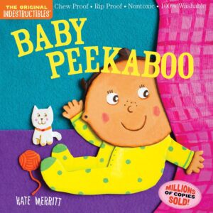 Indestructibles Baby Peekaboo Chew Proof · Rip Proof · Nontoxic · 100% Washable (Book for Babies, Newborn Books, Safe to Chew)