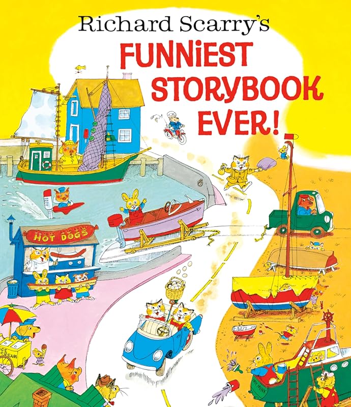 Richard Scarry's Funniest Storybook Ever: Hilarious Tales and Vibrant