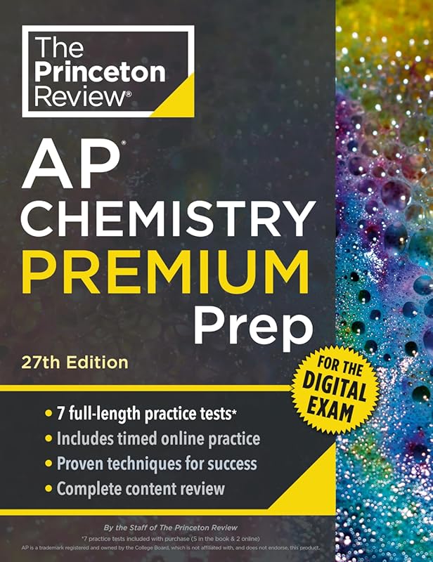 best prep books for ap chemistry