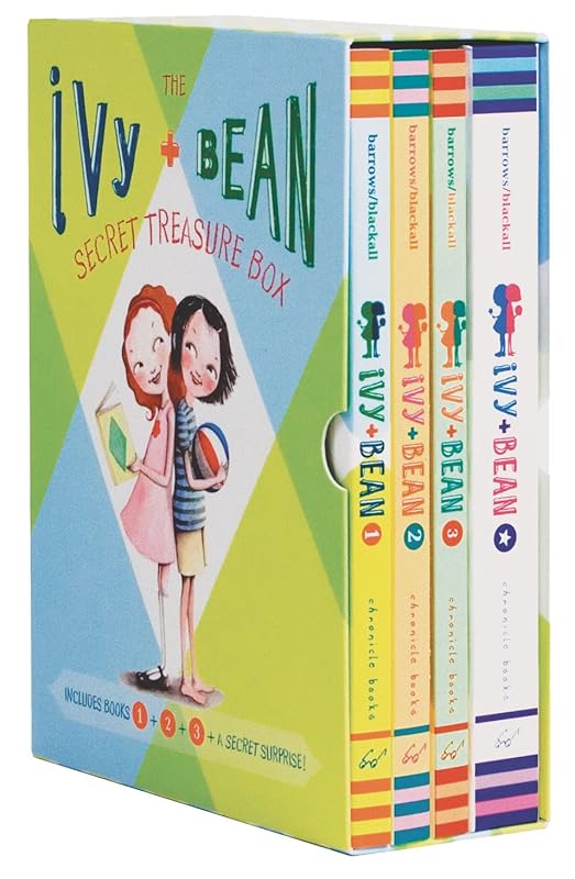 Ivy and Bean's Treasure Box: Fun Beginning Chapter Books, Hilarious Ki