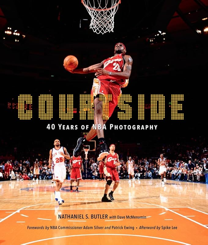 Courtside Book: Four Decades of Epic NBA Plays, Legends, Championships