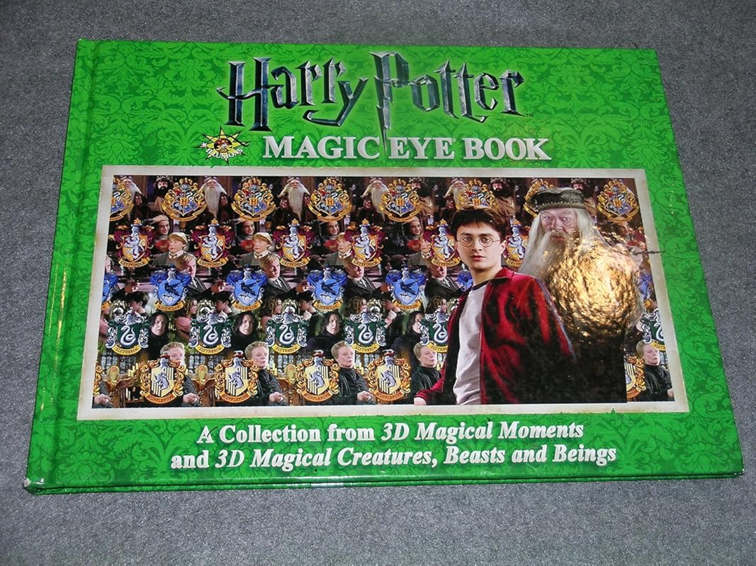 Harry Potter Magic Eye Book: 3D Illusions Collection from Magical Mome