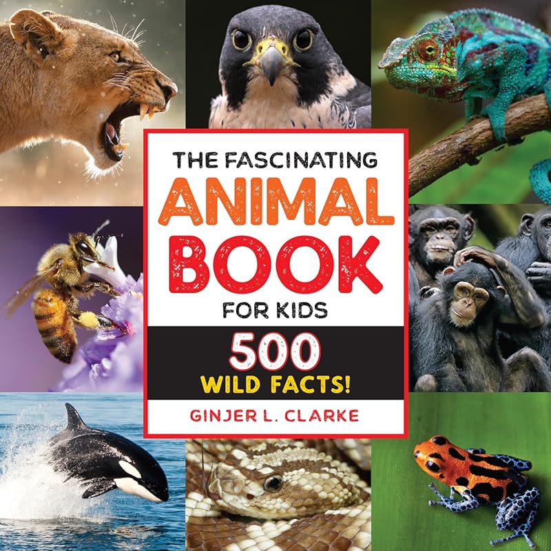 The Fascinating Animal Book for Kids: 500 Wild Facts Sparking Curiosit