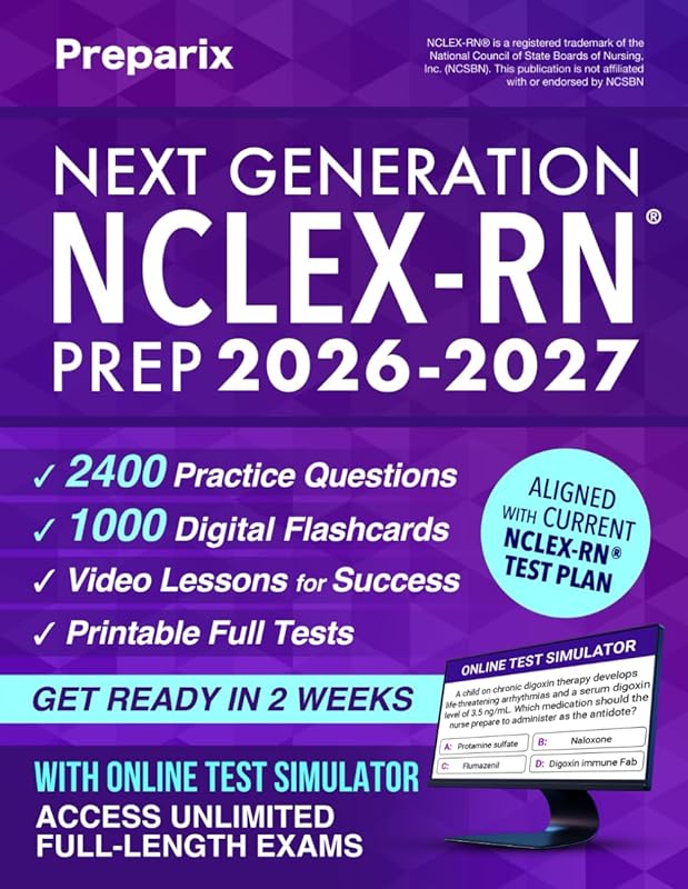 Next Generation NCLEX-RN Prep: Stress-Free Guide, Mindset Strategies, 