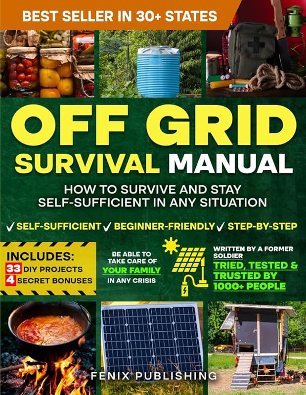 Off Grid Survival Book: DIY Projects and No Grid Guide for Self-Suffic
