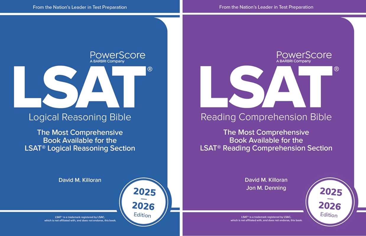 PowerScore LSAT Bible Duology 2025-2026: Proven Prep Strategies for Ne