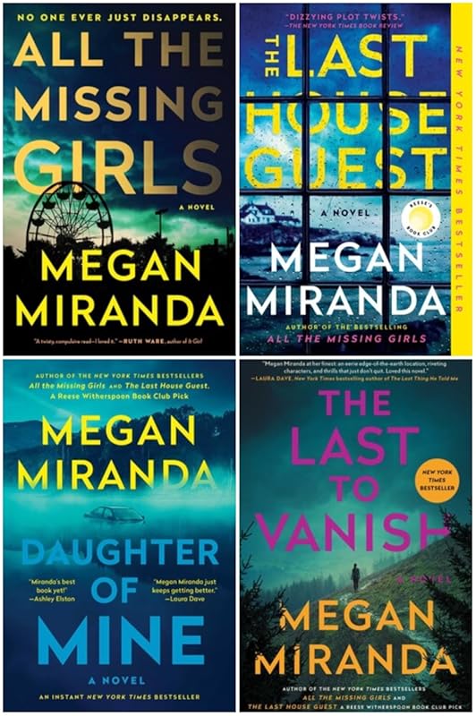 Megan Miranda Bestselling 4-Book Psychological Thriller Set - Gripping