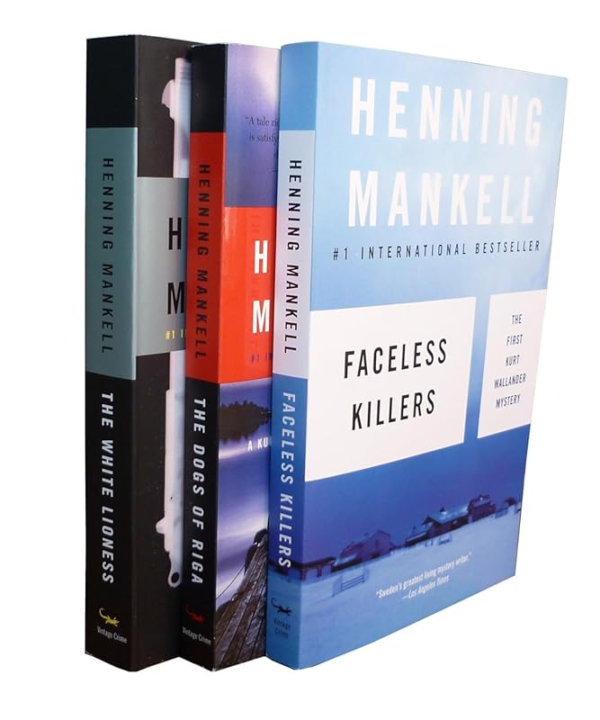 Henning Mankell Wallander Trilogy Bundle: Faceless Killers, The Dogs o
