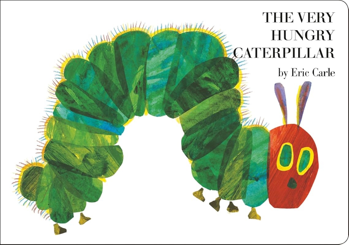 The Very Hungry Caterpillar by Eric Carle: Colorful Lifecycle Board Bo