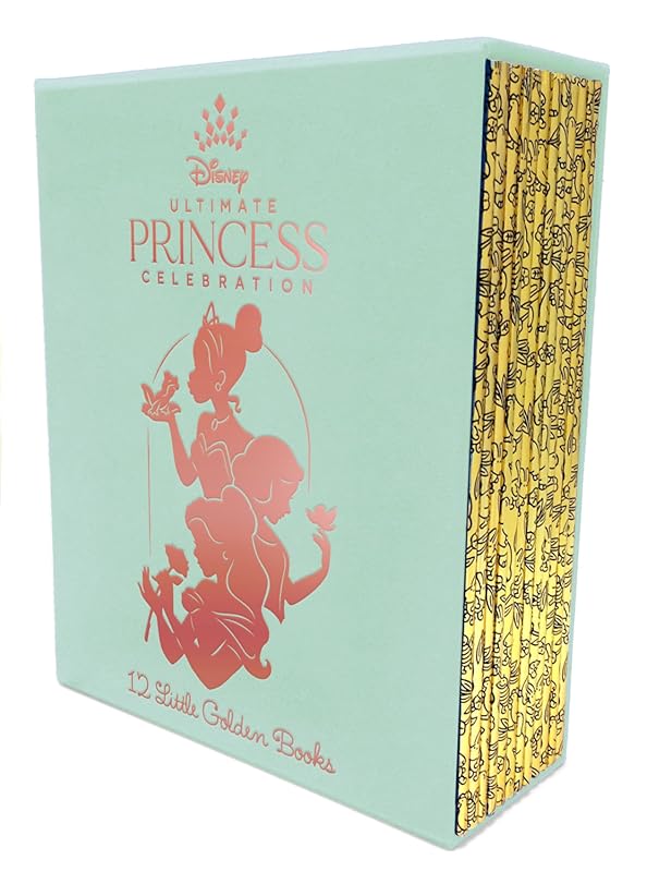 Disney Princess Ultimate Collection: 12 Little Golden Books Boxed Set 
