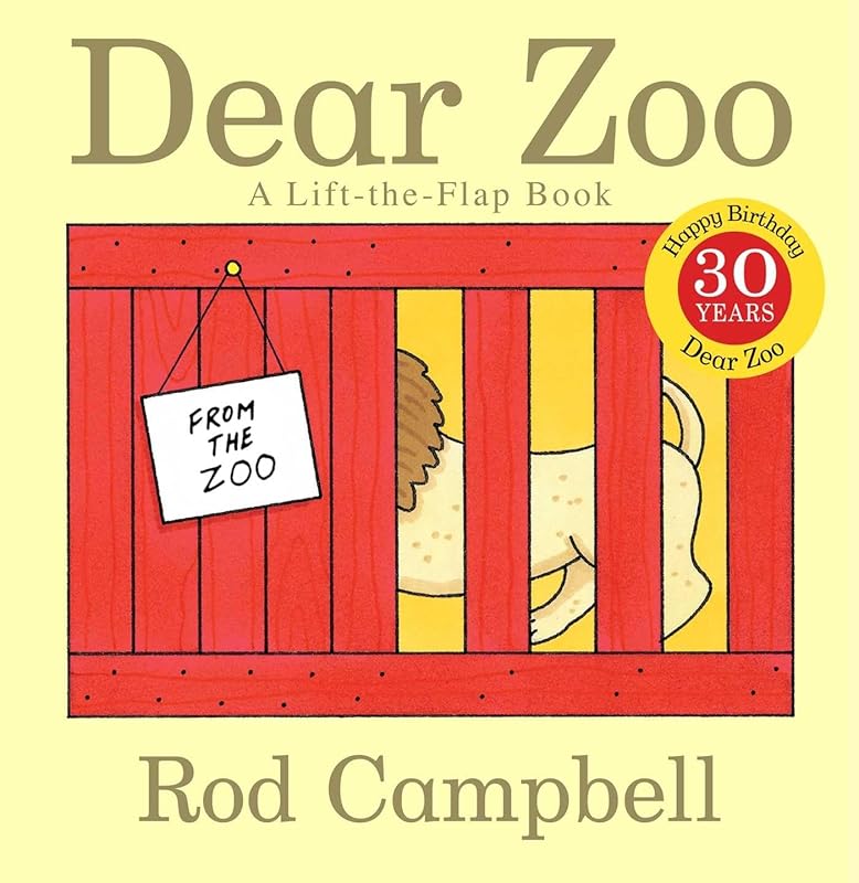 Dear Zoo Lift-the-Flap Board Book: Interactive Animal Guessing Game fo