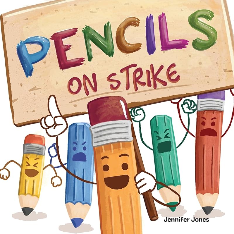 Funny Rhyming Read Aloud Book for Preschool to 4th Grade – Pencils on 