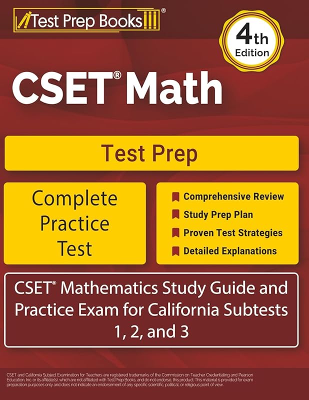 best cset test prep books