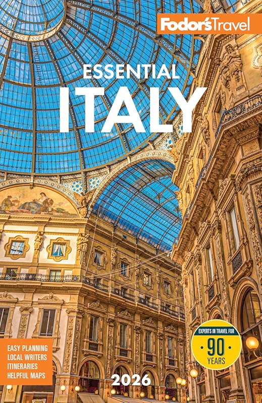 Fodor's Essential Italy 2026 Full-Color Travel Guide with Insider Insi